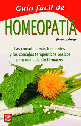 Guía fácil de homeopatía, de Adams | portada del libro