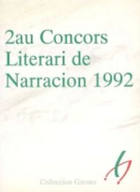 2AU CONCORS LITERARI DE NARRACION 1992, de VARIOS AUTORES | portada del libro