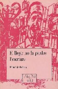 El llegir no fa perdre l'escriure, de de Pedrolo, Manuel | portada del libro