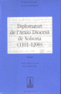 Diplomatari de l'arxiu Diocesà de Solsona (1101-1200), de Bach i Riu, Antoni | portada del libro
