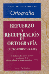 Refuerzo y recuperación de ortografía, de Onieva Morales | portada del libro
