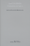 Kant en España. El neokantismo en el siglo XIX, de Varios autores | portada del libro