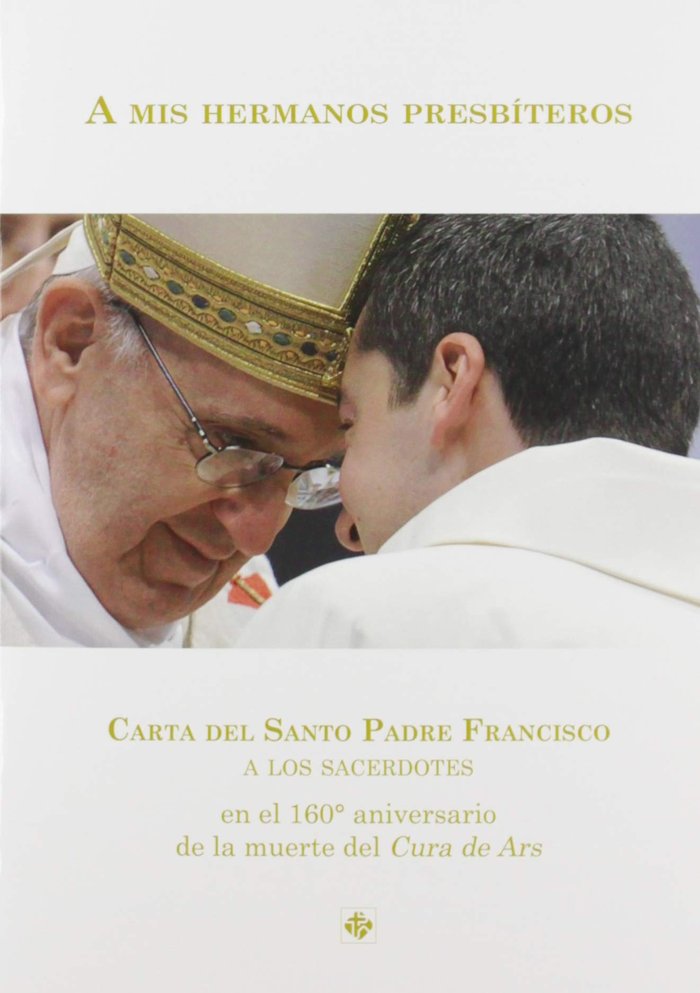 A MIS HERMANOS PRESBITEROS, de BERGOGLIO | portada del libro