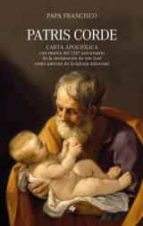 PATRIS CORDE, de Papa Francisco | portada del libro