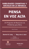 PIENSA EN VOZ ALTA, de CAMP#BASH | portada del libro