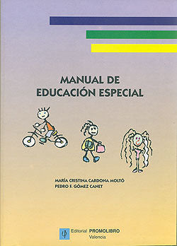 Manual de educación especial, de CARDONA MOLTO | portada del libro