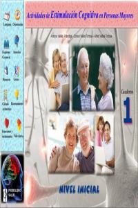 ESTIMULACION COGNITIVA 1 NIVEL INICIAL, de VALLES | portada del libro
