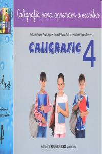 CALIGRAFIC 4 NIVEL AVANZADO, de VALLES | portada del libro