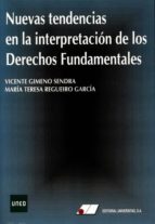 Nuevas tendencias en la interpretación de los derechos fundamentales, de Varios autores | portada del libro