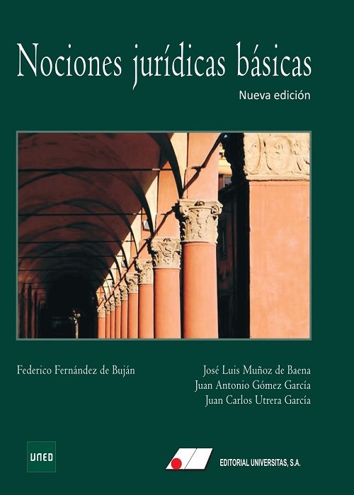 NOCIONES JURIDICAS BASICAS, de FERNANDEZ DE BUJAN, FEDERICO | portada del libro