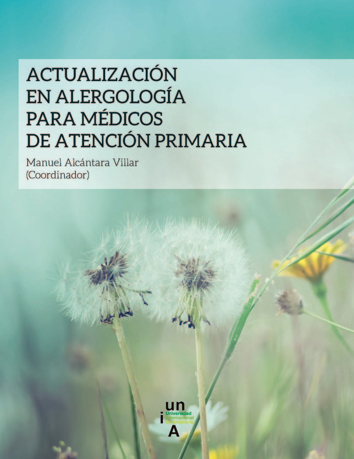 Actualización alergológica para médicos de atención primaria | portada del libro