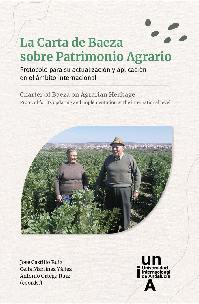 LA CARTA DE BAEZA SOBRE PATRIMONIO AGRARIO | portada del libro