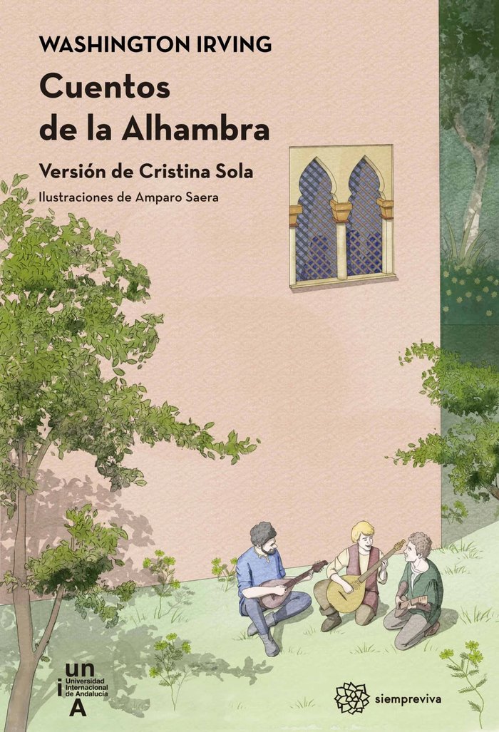 CUENTOS DE LA ALHAMBRA, de IRVING | portada del libro
