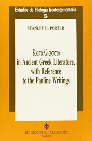 Katallassô in ancient greek literature, with reference to the pauline writings, de Porter | portada del libro