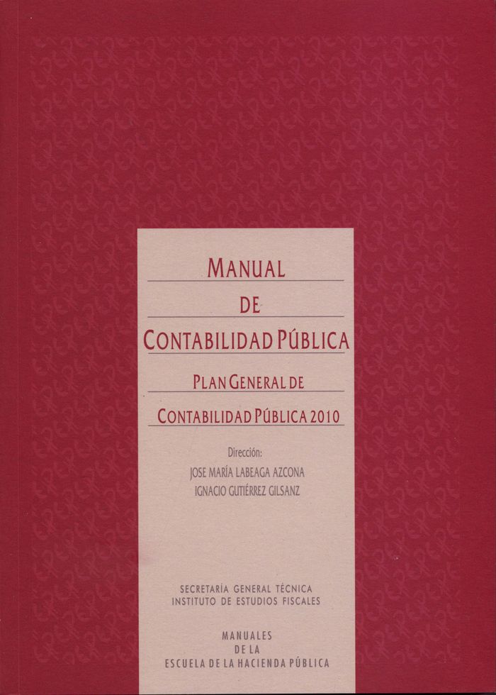 Manual de contabilidad pública, de Varios autores | portada del libro