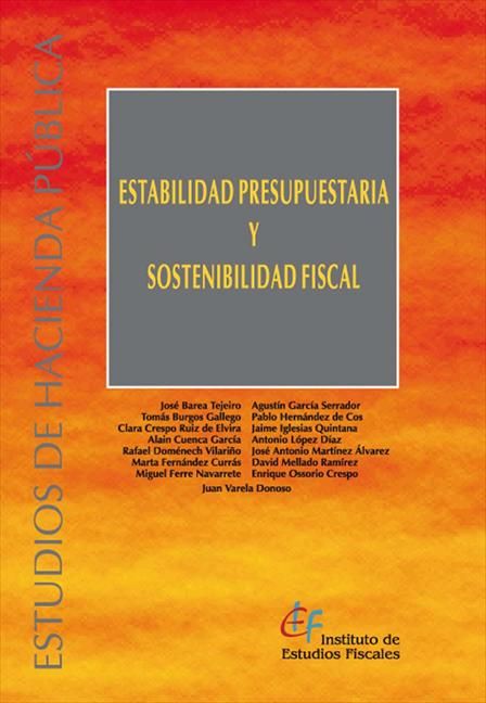 Estabilidad presupuestaria y sostenibilidad fiscal, de Varios autores | portada del libro