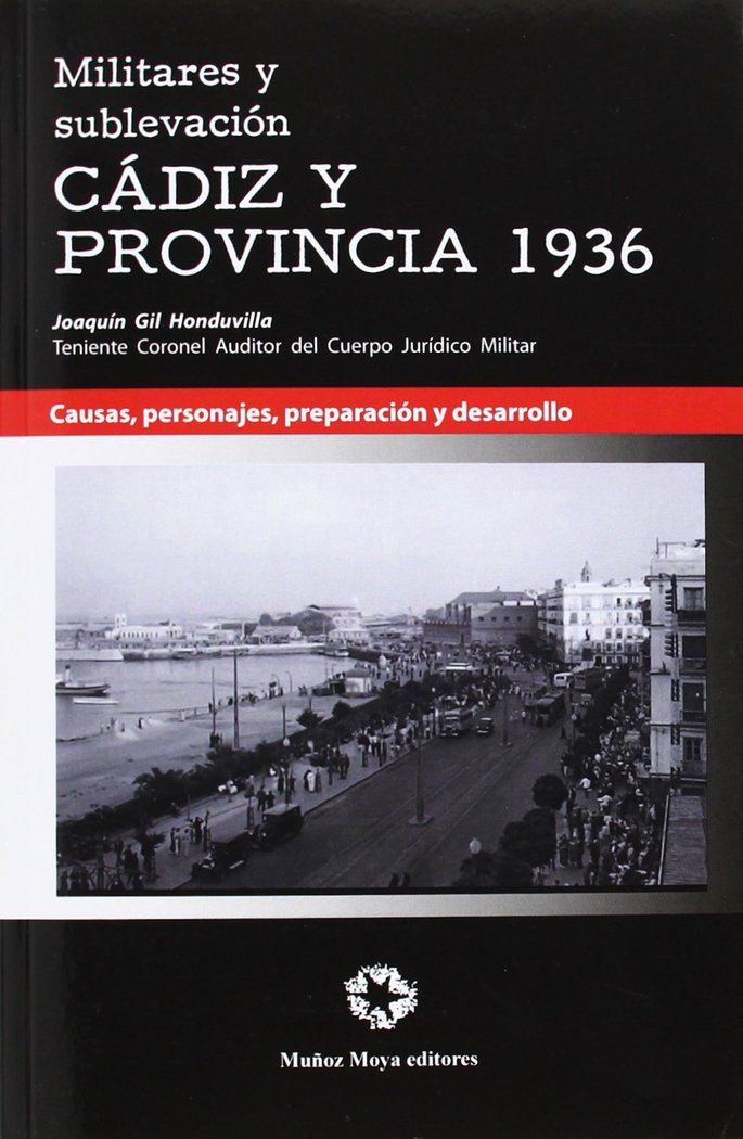 Militares y sublevación, de GIL HONDUVILLA | portada del libro