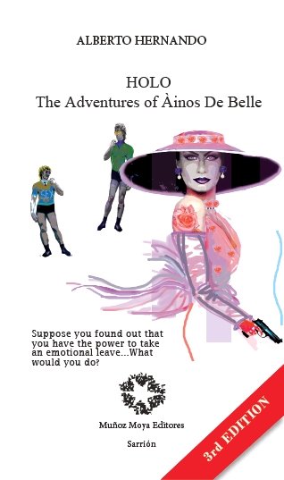 HOLO. THE ADVENTURES OF ÀINOS DE BELLE, de Hernando, Alberto | portada del libro