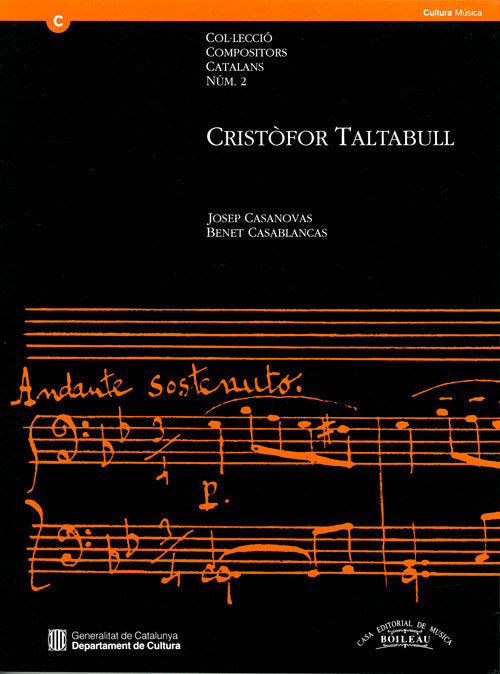 BIOGRAFIA DE CRISTOFOR TALTABULL, de CASANOVAS, JOSEP | portada del libro