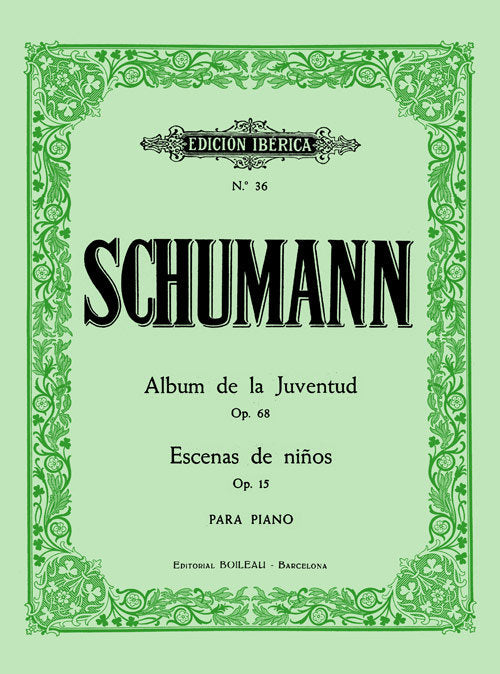 ALBUM DE LA JUVENTUD OP.68 ESCENAS DE PORT, de SCHUMANN, ROBERT | portada del libro