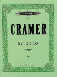 57 Estudios para piano, de Cramer, Johann Baptist | portada del libro