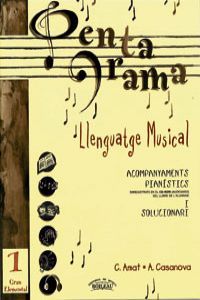 PENTAGRAMA I LLENGUATGE MUSICAL ELEMENTAL ACOMPANYAMENT, de AMAT, CARME | portada del libro