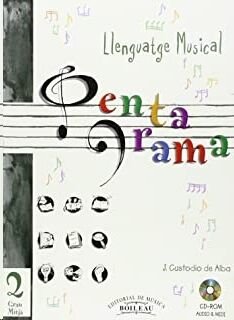 Pentagrama Grau Mitjà 2 Llenguatge Musical, de Custodio de Alba, Josep | portada del libro