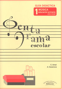 PENTAGRAMA ESCOLAR GUIA DIDACTICA 1, de AMAT, CARME | portada del libro