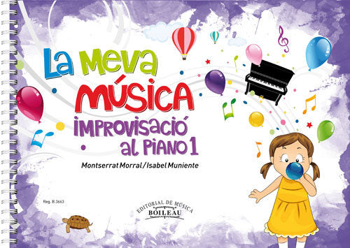 La meva música 1, de Morral Montseis, Montserrat | portada del libro