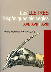 Les lletres hispàniques als segles XVI, XVII i XVIII, de Martí Mestre | portada del libro