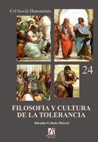 Filosofía y cultura de la tolerancia, de Cabedo Manuel | portada del libro