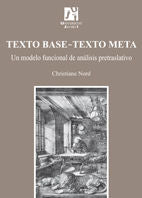 Texto Base-Texto Meta, de Nord | portada del libro