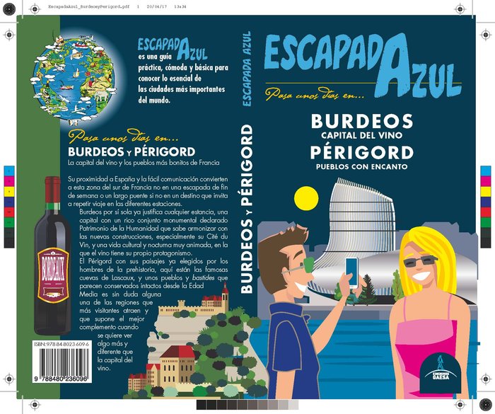 Burdeos y Périgord Escapada Azul, de INGELMO SANCHEZ, ANGEL | portada del libro
