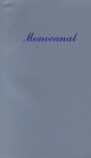 Monocanal | portada del libro