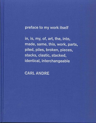 Carl Andre. Escultura como lugar. 1958-2010, de Raymond, Yasmil | portada del libro