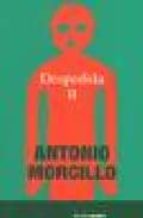 DESPEDIDA II, de Antonio Morcillo | portada del libro
