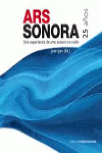 Ars sonora, 25 años, de JOSé IGES | portada del libro