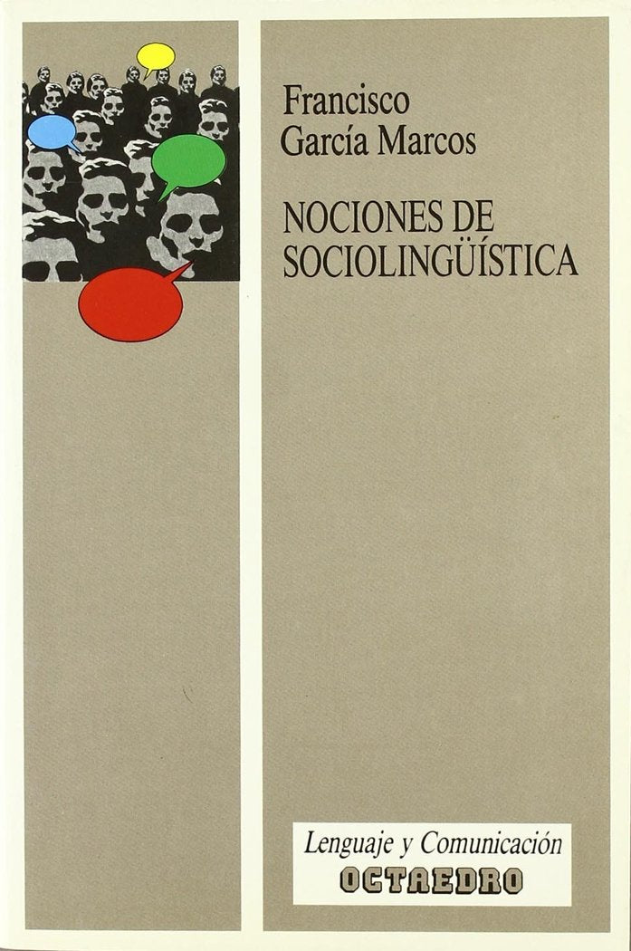 NOCIONES DE SOCIOLINGÜISTICA, de GARCIA MARCOS | portada del libro