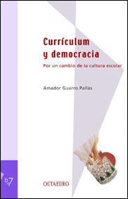 CurrÆculum y democracia, de Guarro, Amador | portada del libro