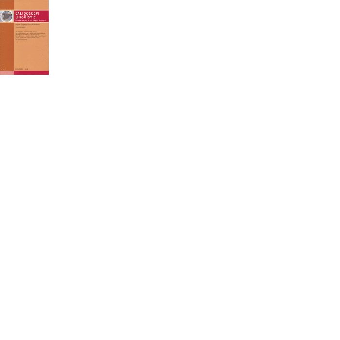 CALIDOSCOPI LINGUISTIC, de PRADILLA CARDONA | portada del libro