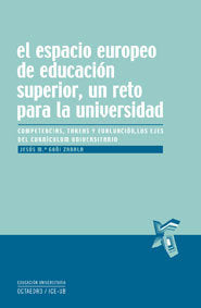 El espacio europeo de educación superior, un reto para la universidad, de Goñi Zabala, Jesús Mª | portada del libro