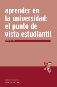 Aprender en la universidad: el punto de vista estudiantil, de Giné Freixes, Núria | portada del libro