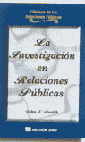 La investigación en relaciones públicas, de Pavlik | portada del libro