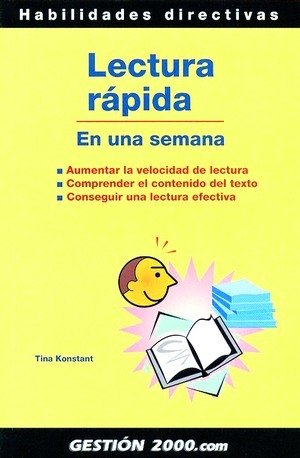 Lectura rápida, de Konstant | portada del libro