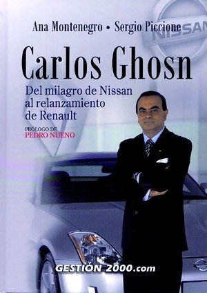 Carlos Ghosn, de Montenegro Gaite | portada del libro