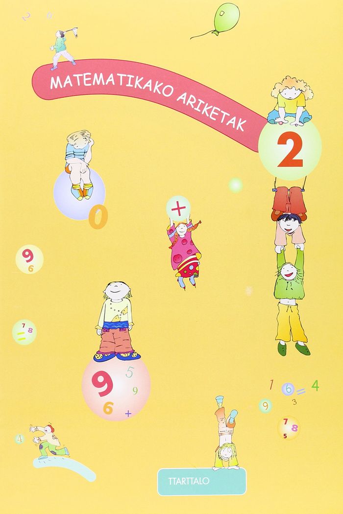 Matematikako ariketak 2, de Goñi Zabala | portada del libro