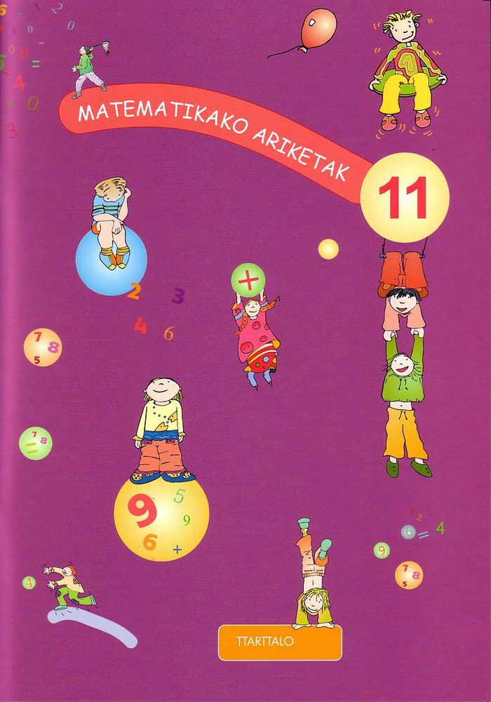 Matematikako ariketak 11, de Goñi Zabala | portada del libro