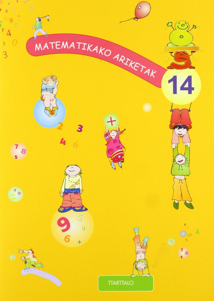 Matematikako ariketak 14, de Goñi Zabala | portada del libro