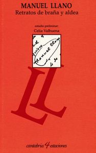 Retratos de braña y aldea, de Llano | portada del libro