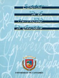 Estatutos de la Universidad de Cantabria (D. 169/2003), de Varios autores | portada del libro